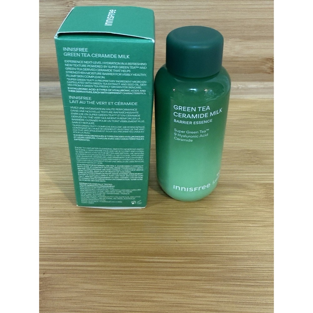 INNISFREE Green Tea Ceramide Milk Barrier Essence 160ml/5.4ozK-Beauty Sealed/NEW - Picture 3 of 5
